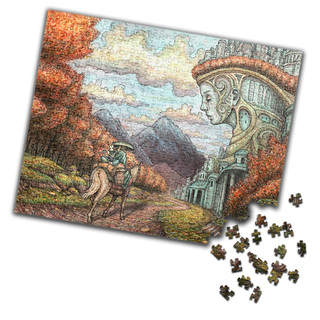 "Sleeping City" Jigsaw Puzzle