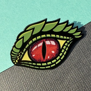 Dragon Eye 1.5" Mini Pin