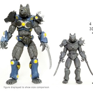 PREORDER - One (1) 3D printed 4" Combat Creature figure