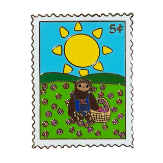 Benedict Bigfoot Stamp Pin