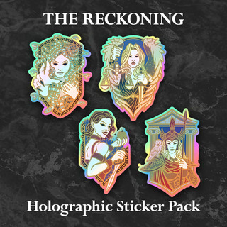 The Reckoning Holographic Sticker Pack