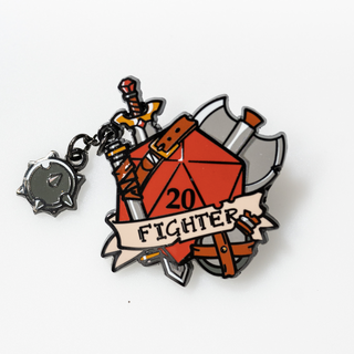 Fighter - Class Pin - Single Tier