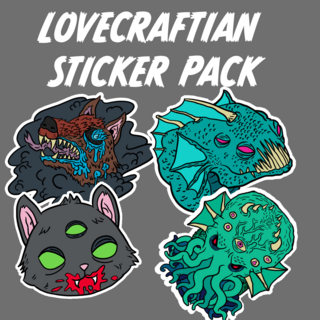 Lovecraftian Sticker Pack