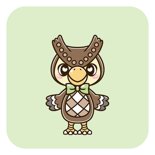 Animal Crossing Blathers Enamel Pin