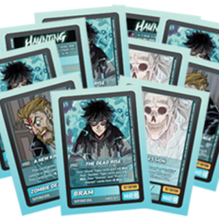 10 "HAUNTING" Trading Cards*