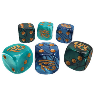Eye of Horus d6 Dice Set