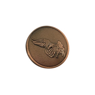 Hawk Challenge Coin - Copper