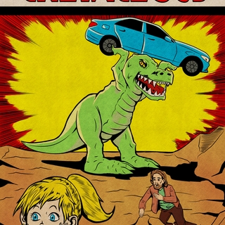 Kid Cretaceous #1 (Action Comics homage)