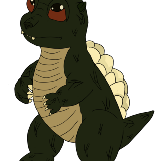 Godzilla Jr. Enamel Pin