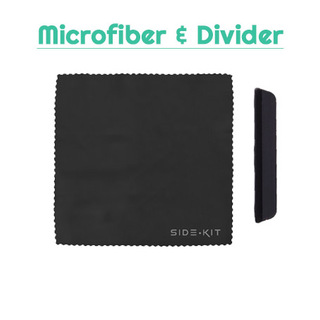 SideKit Microfiber Cloth and Extra divider