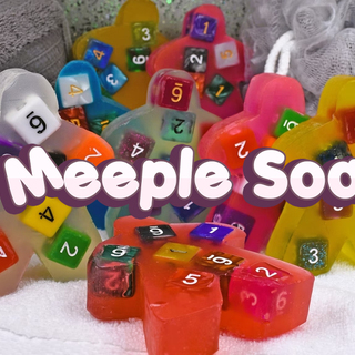 12 Meeple Soaps!