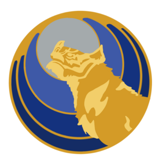 warframe 3D gold kubrow pin