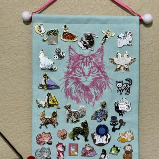 Minty Green with Pink Maine Coon banner