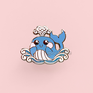 Baby Whale Pin