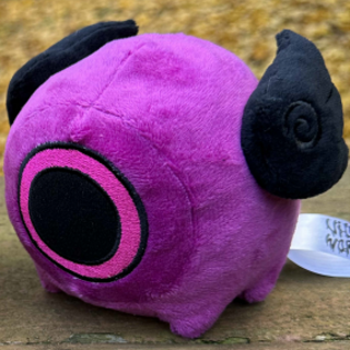 Bean Plush (Purple)