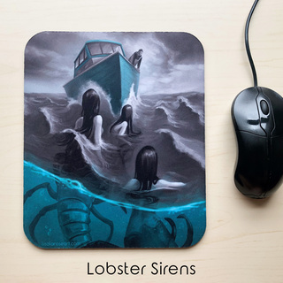 Lobster Sirens Mousepad