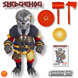 Sledgehog Variant Shadow Line Carded Action Figure