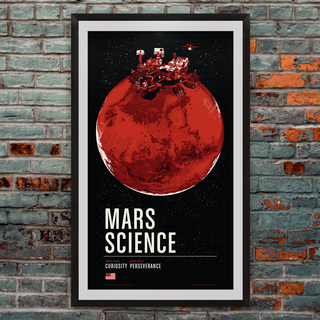 Mars Science 20 x 36 Screen Prints