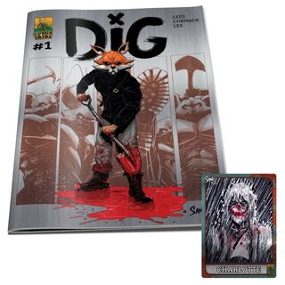 DIG #1D - Limited Metal Cover [Alex Cormack] + CHARLOTTE Metal Card