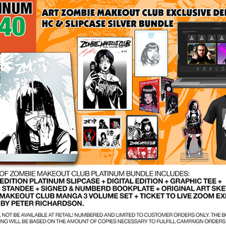 🏆 Art Zombie Makeout Club Exclusive Deluxe HC & Slipcase PLATINUM Bundle 🏆