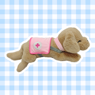 Porsha the Sleepy Service Puppy