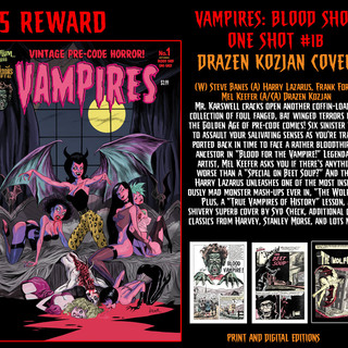 Vampires:Blood Shot #1B Print & Digital