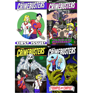 The Crimebusters #1-4 set