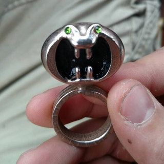 Spaceballs Dark Helmet Ring