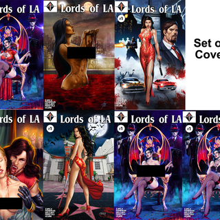 Lords of LA- All 7 Printed Covers Package