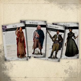 Pre-generated Character sheets Pack