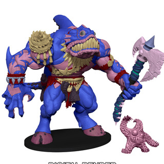 FISH-HEAD FIGURE! •