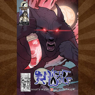 Night Wolf #1 Limited Variant By Dan Ekis