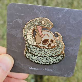 Serpentem Mori - 2 inch Enamel Pin