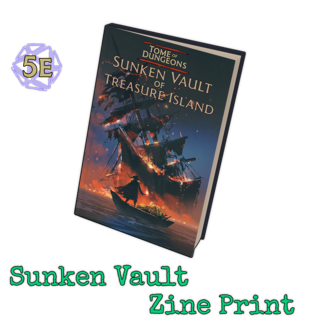 Zine - Sunken Vault of Treasure Island