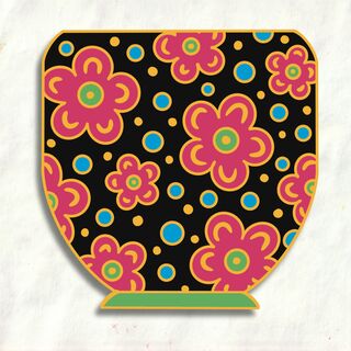 Neon Flower Pot