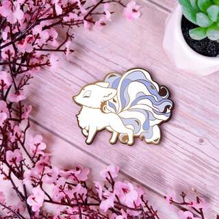 Kitsune & Okami - Gods Enamel pins
