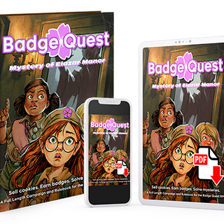 Badge Quest Campaign Book Hardcover