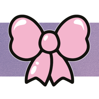 Pink Bow Mini Pin