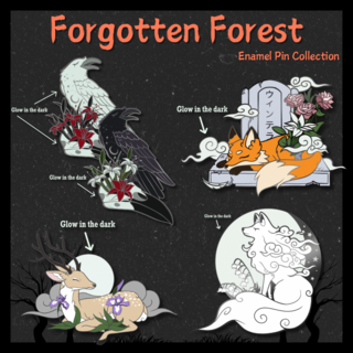 Forgotten Forest Pin (Glow)