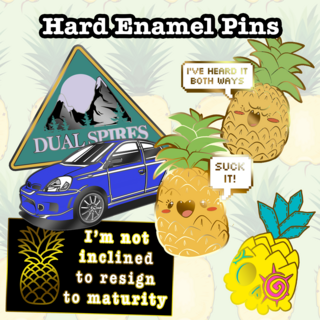 Standard Enamel Pin