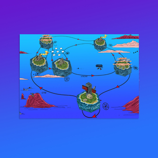 Islands of Weirdhope A3 Map