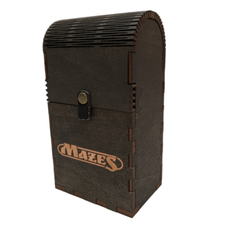 Mazes Wooden Deck Box