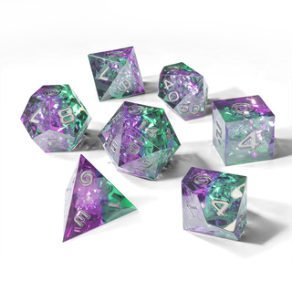 Sharp-Edged Resin Dice - Harmonic Pulse