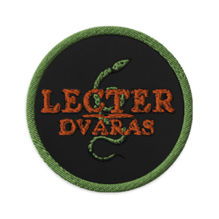 LECTER DVARAS Embroidered Patch