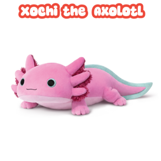 Xochi the Axolotl Plush