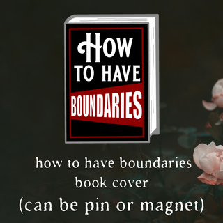 knick knack- Book cover- how to have boundaries