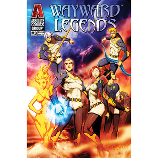 Wayward Legends #3B (WL03B) - Metallic Ink