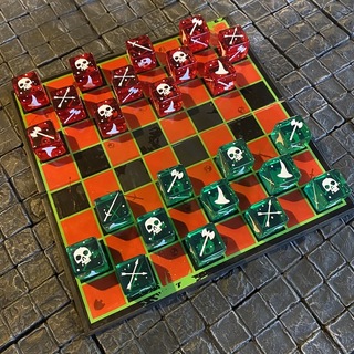 Gelatinous Cube Checker Set