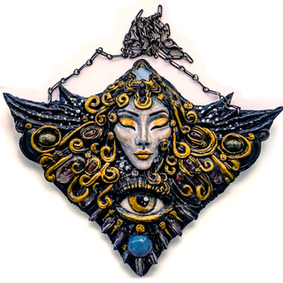 Eye of Nyx OOAK necklace