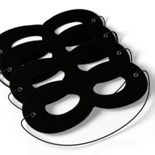 Set of 4 Burgler Masks